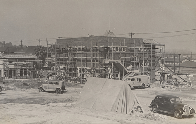 Construction of New Chinatown (1938)