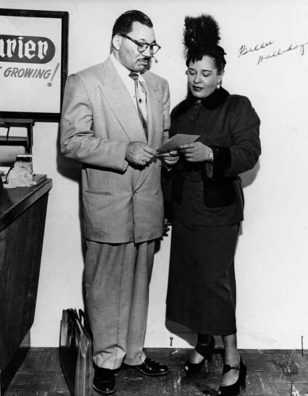 Walter Gordon, Jr. with Billie Holiday